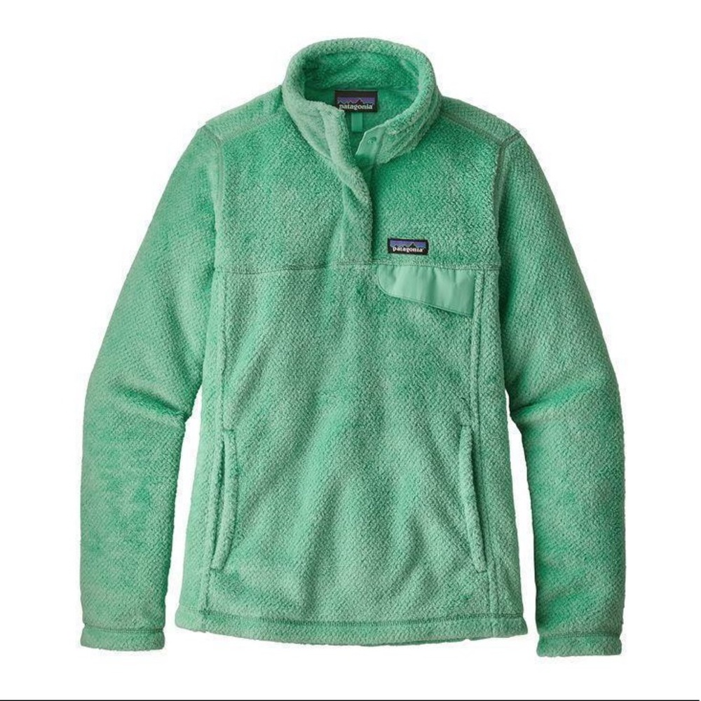Patagonia Re-Tool Snap-T Fleece Pullover Green